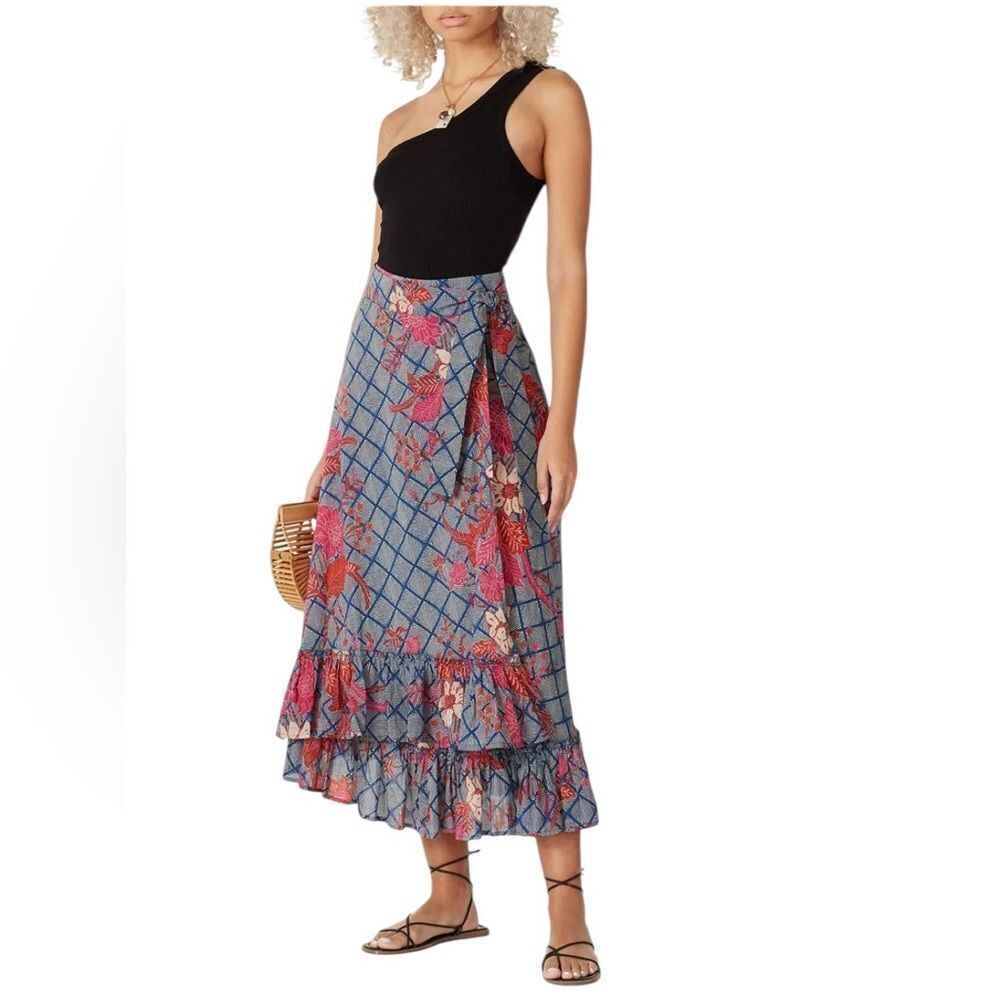 Apiece Apart Feliz Wrap Skirt Size 0